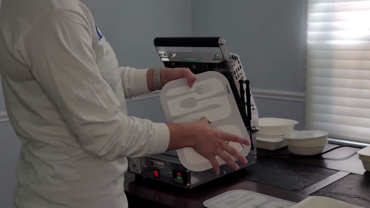 Double Compartment Container Sealing and Opening